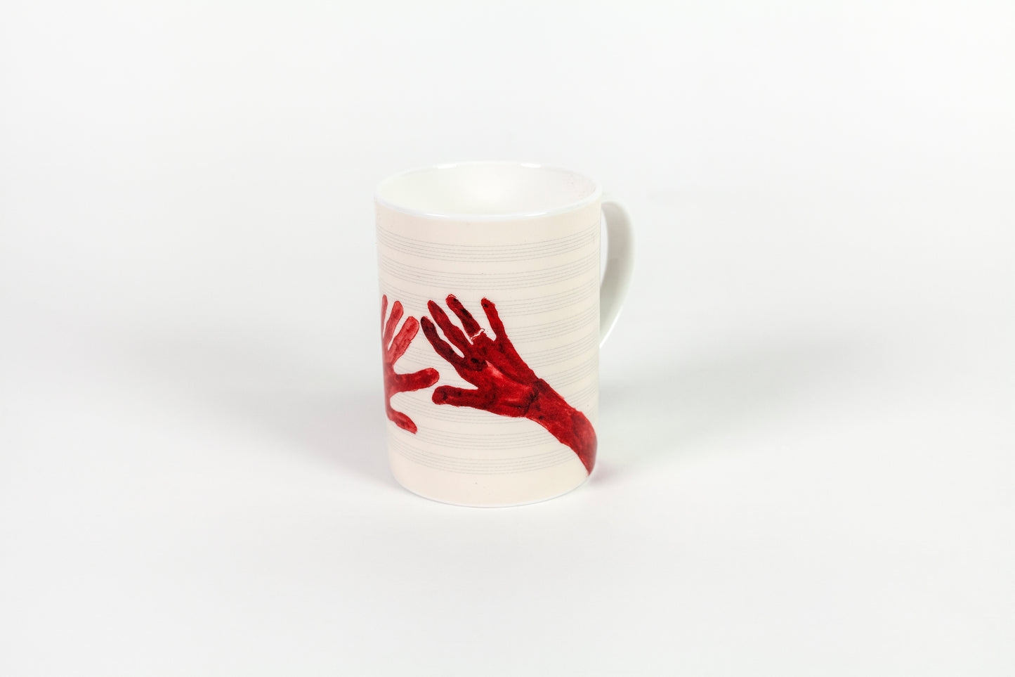 Louise Bourgeois: 10am is When You Come to Me (Red Hands) Mugs (Set)