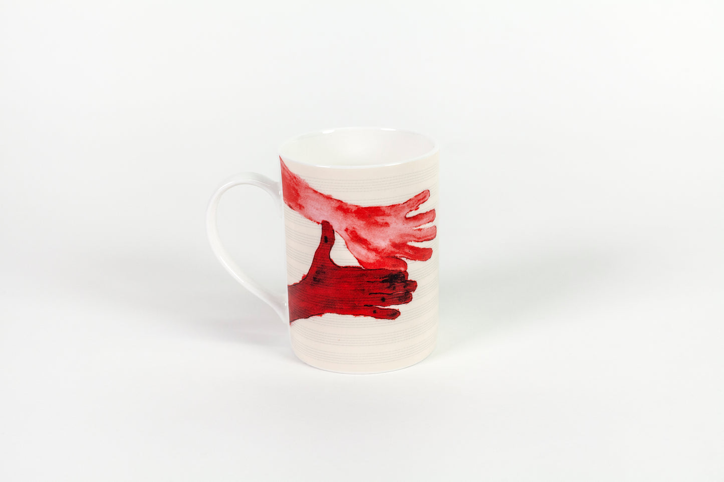 Louise Bourgeois: 10am is When You Come to Me (Red Hands) Mugs (Set)