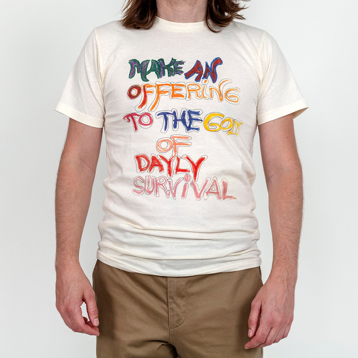 Make an offering to the gods of dayly survival (t-shirt)